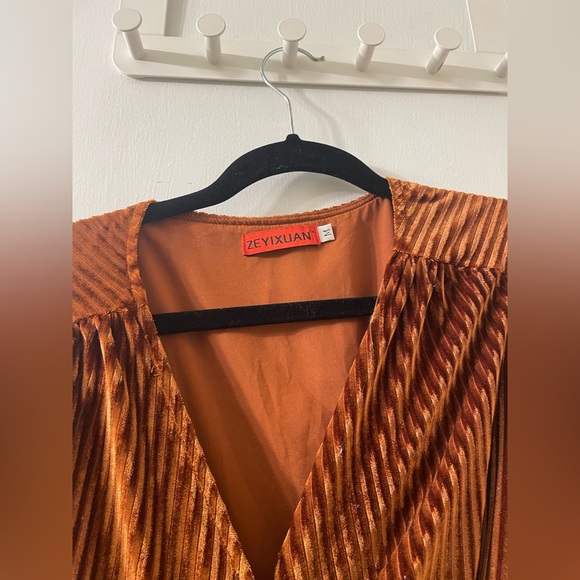 Burnt Orange Maxi Dress Medium - Picture 6 of 10